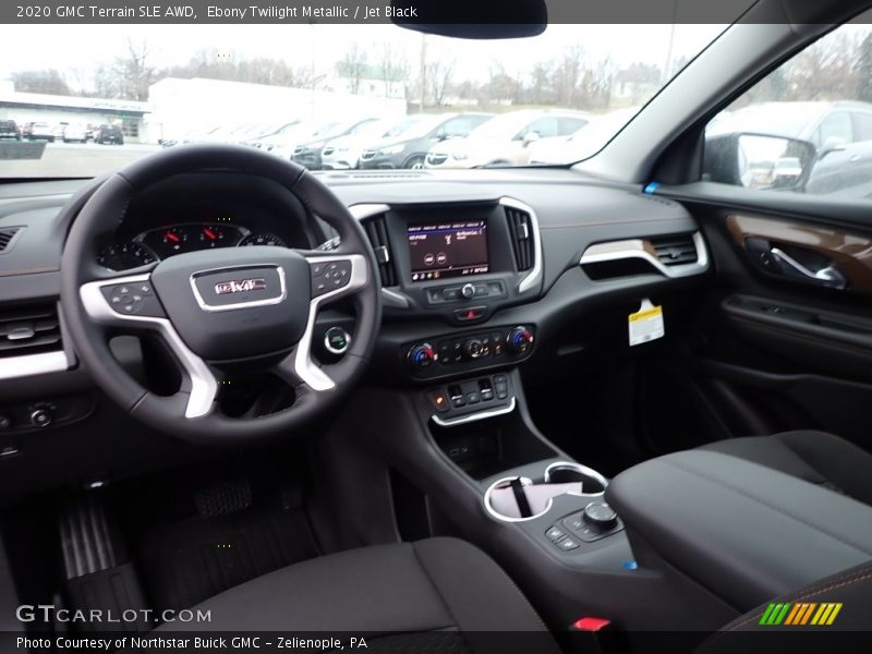 Ebony Twilight Metallic / Jet Black 2020 GMC Terrain SLE AWD