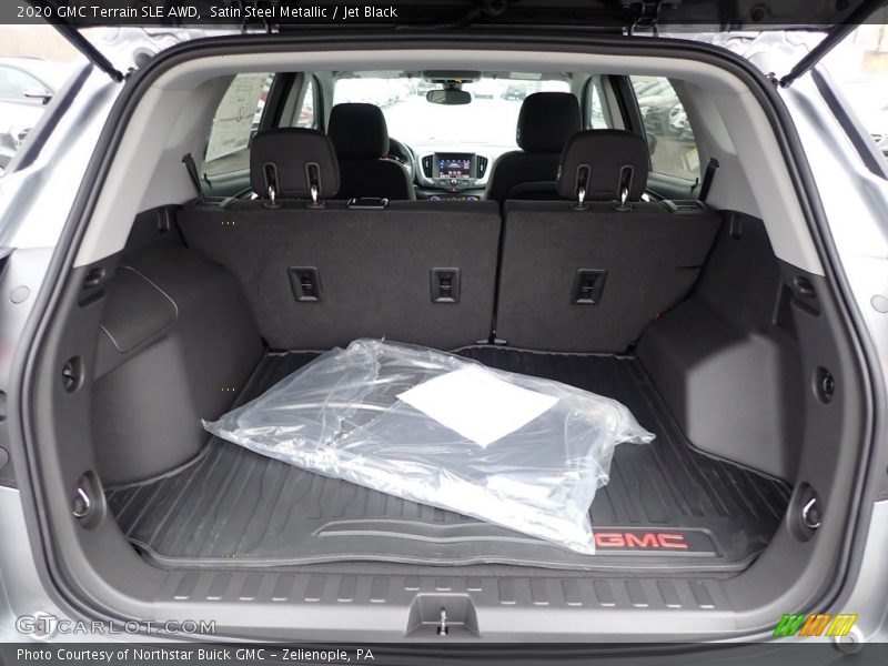 Satin Steel Metallic / Jet Black 2020 GMC Terrain SLE AWD
