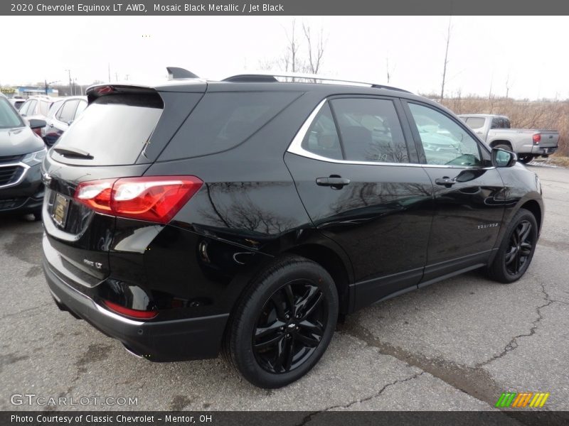 Mosaic Black Metallic / Jet Black 2020 Chevrolet Equinox LT AWD