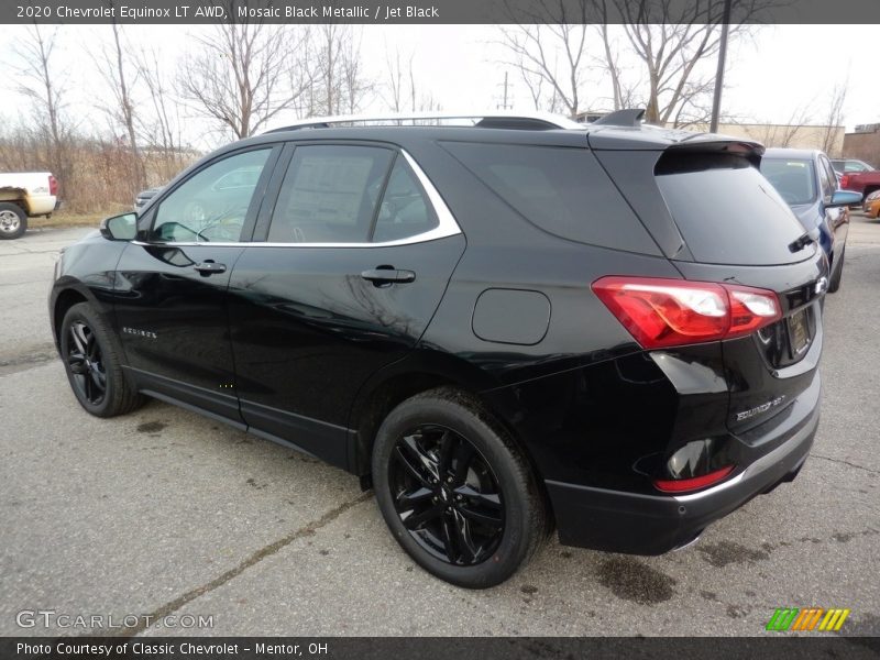 Mosaic Black Metallic / Jet Black 2020 Chevrolet Equinox LT AWD