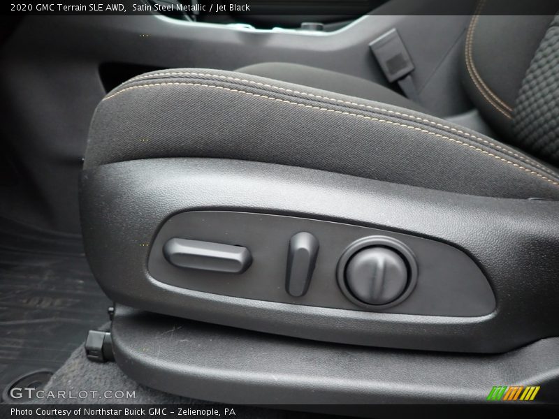 Satin Steel Metallic / Jet Black 2020 GMC Terrain SLE AWD