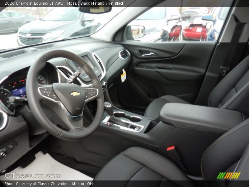 Front Seat of 2020 Equinox LT AWD