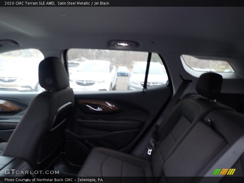 Satin Steel Metallic / Jet Black 2020 GMC Terrain SLE AWD