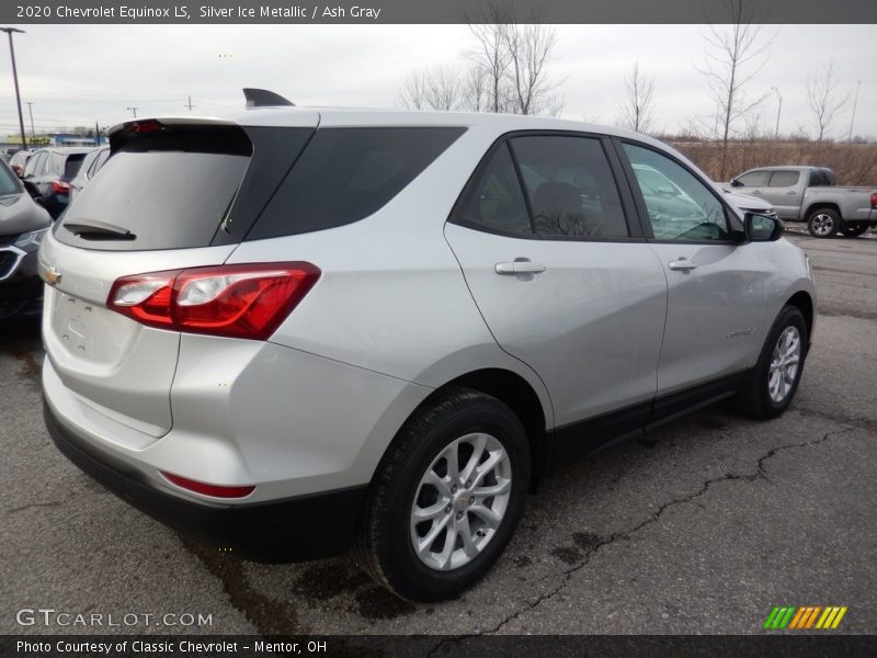 Silver Ice Metallic / Ash Gray 2020 Chevrolet Equinox LS