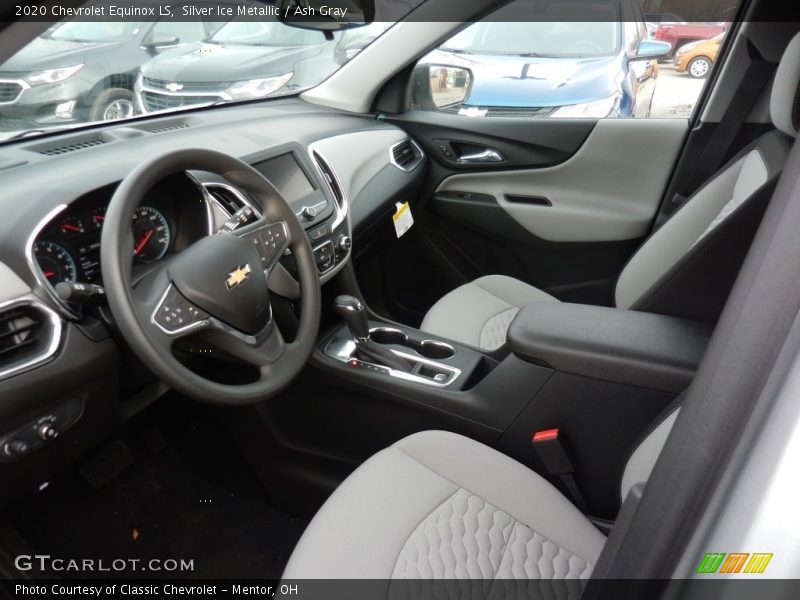  2020 Equinox LS Ash Gray Interior