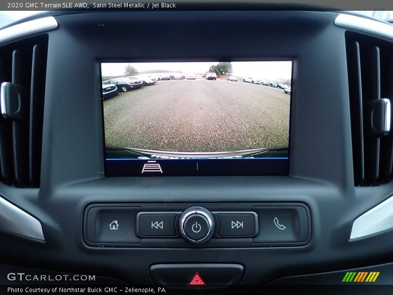 Satin Steel Metallic / Jet Black 2020 GMC Terrain SLE AWD