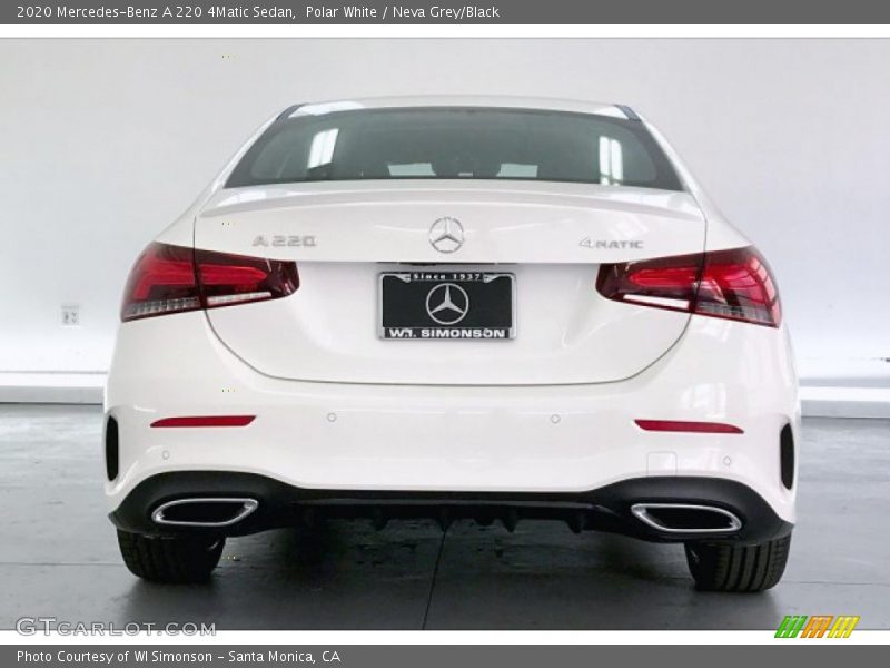 Polar White / Neva Grey/Black 2020 Mercedes-Benz A 220 4Matic Sedan