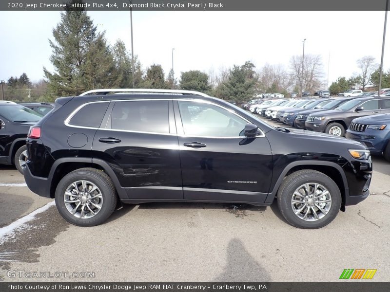  2020 Cherokee Latitude Plus 4x4 Diamond Black Crystal Pearl