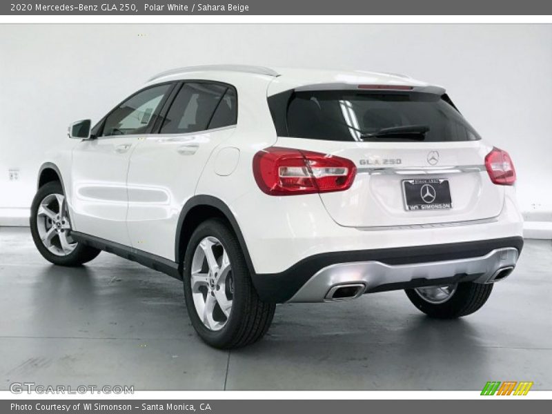 Polar White / Sahara Beige 2020 Mercedes-Benz GLA 250