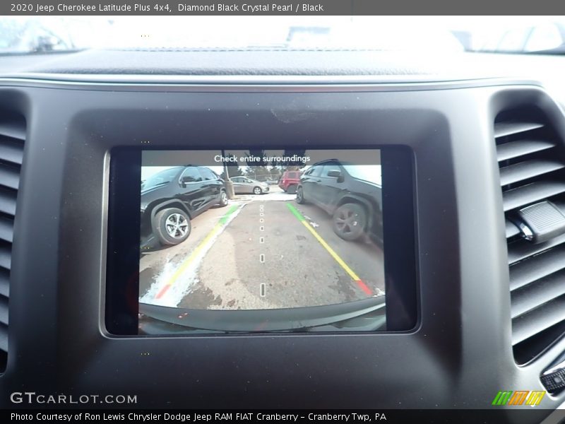 Diamond Black Crystal Pearl / Black 2020 Jeep Cherokee Latitude Plus 4x4