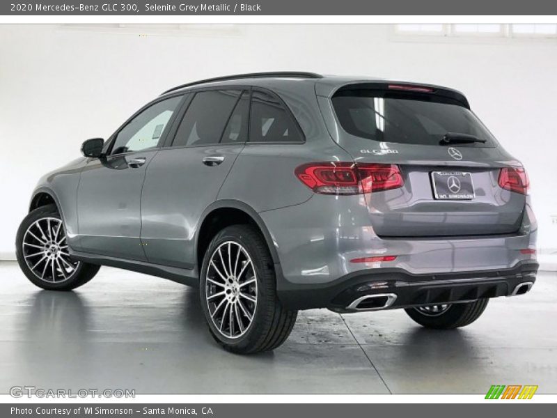 Selenite Grey Metallic / Black 2020 Mercedes-Benz GLC 300