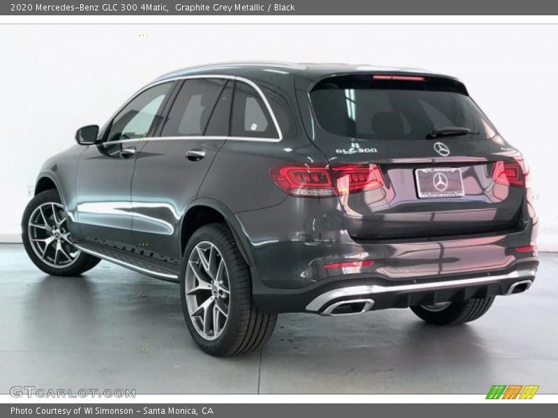 Graphite Grey Metallic / Black 2020 Mercedes-Benz GLC 300 4Matic