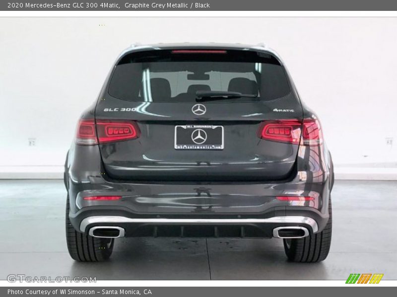 Graphite Grey Metallic / Black 2020 Mercedes-Benz GLC 300 4Matic