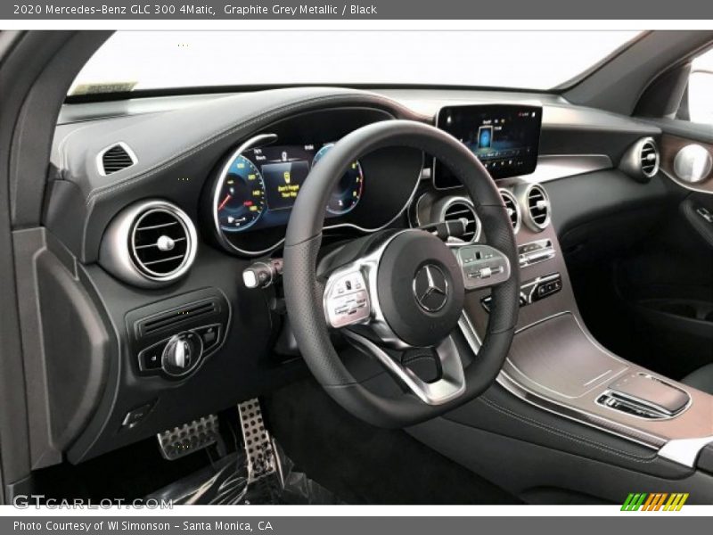 Graphite Grey Metallic / Black 2020 Mercedes-Benz GLC 300 4Matic