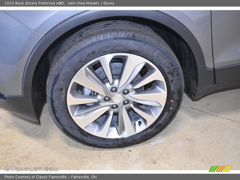 Satin Steel Metallic / Ebony 2020 Buick Encore Preferred AWD