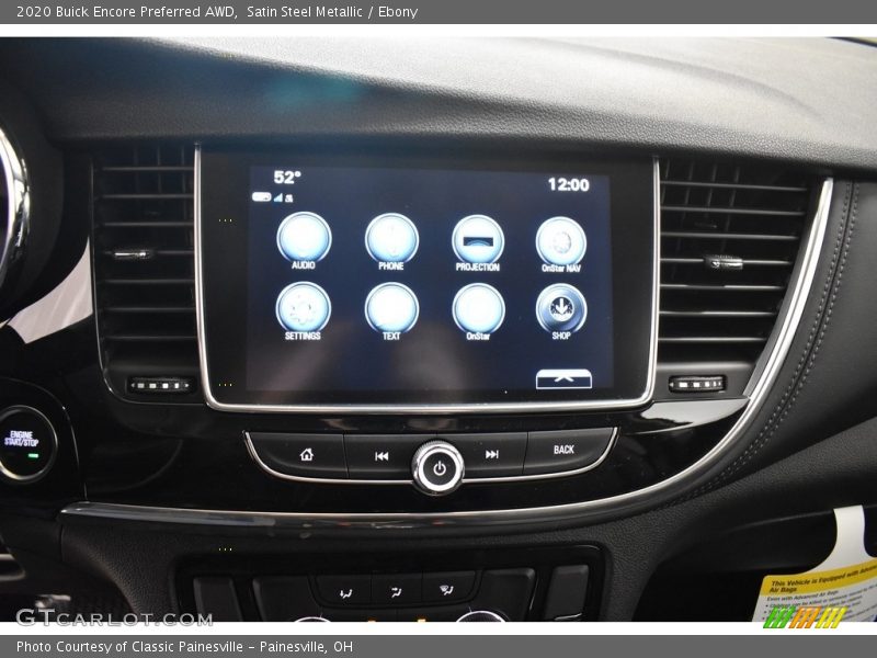 Satin Steel Metallic / Ebony 2020 Buick Encore Preferred AWD