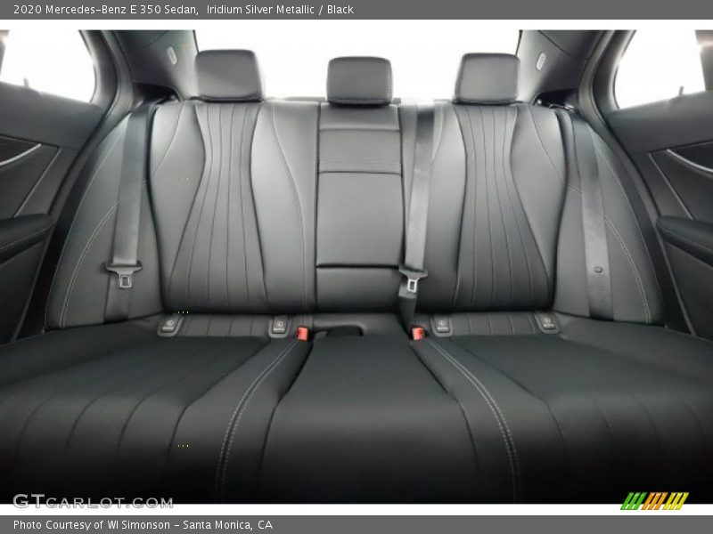 Rear Seat of 2020 E 350 Sedan