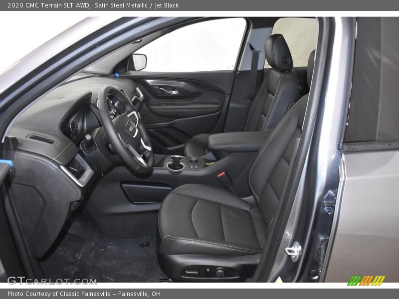 Satin Steel Metallic / Jet Black 2020 GMC Terrain SLT AWD