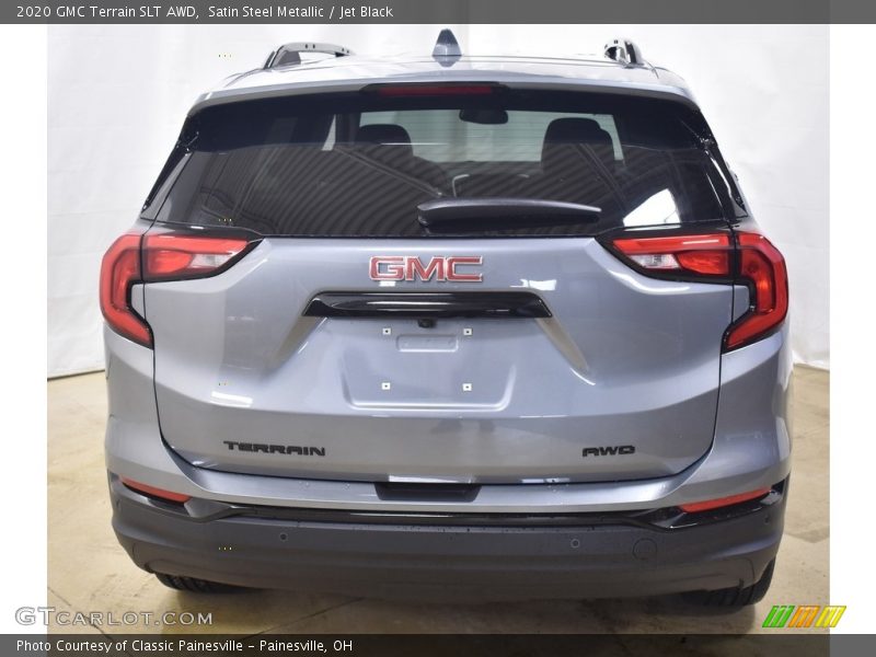 Satin Steel Metallic / Jet Black 2020 GMC Terrain SLT AWD