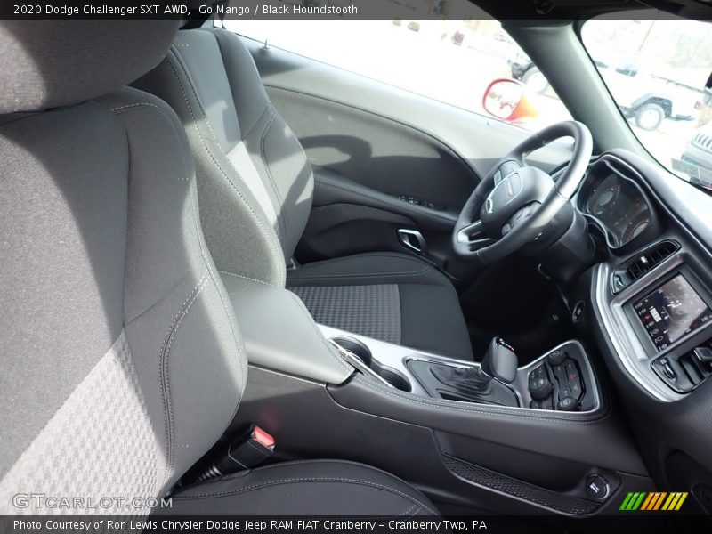 Front Seat of 2020 Challenger SXT AWD