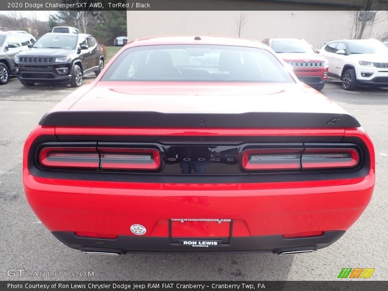 TorRed / Black 2020 Dodge Challenger SXT AWD