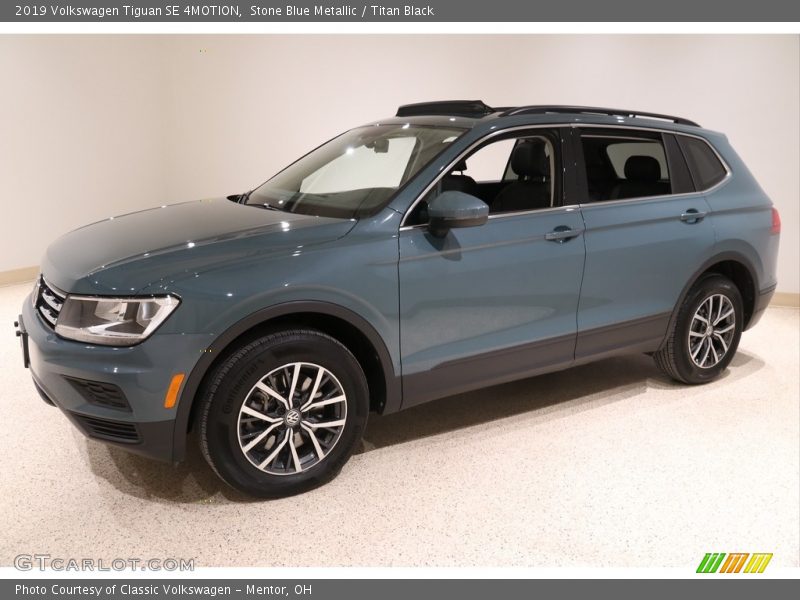  2019 Tiguan SE 4MOTION Stone Blue Metallic