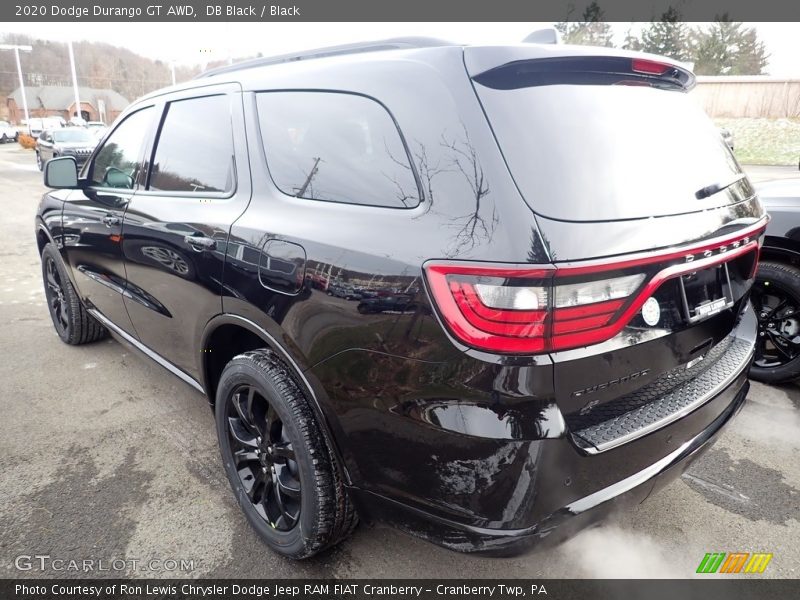 DB Black / Black 2020 Dodge Durango GT AWD