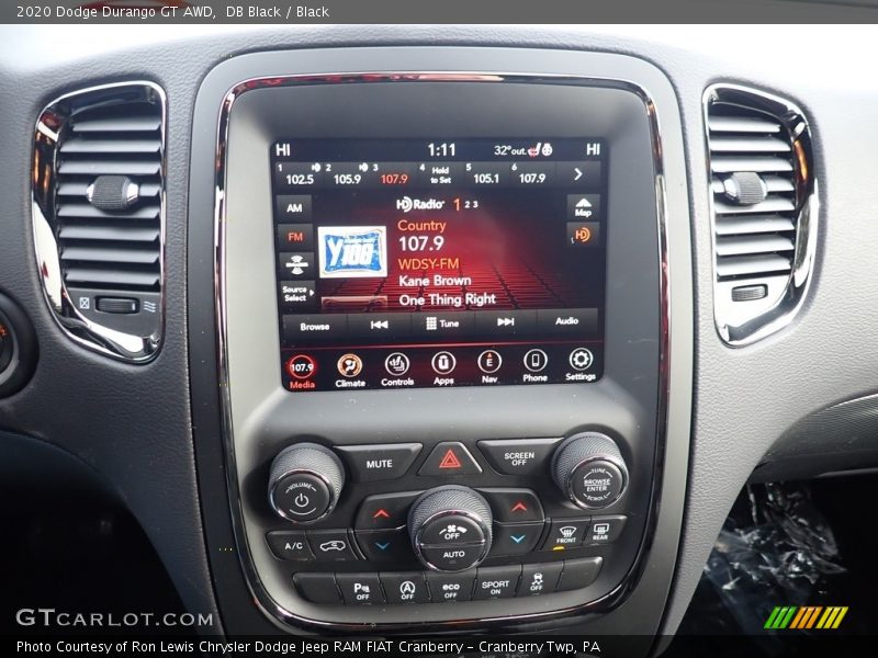 DB Black / Black 2020 Dodge Durango GT AWD