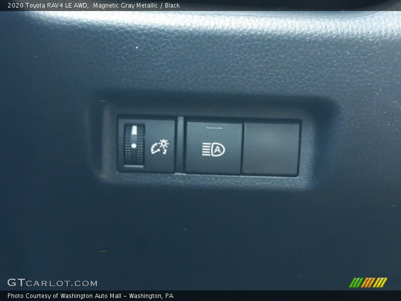 Magnetic Gray Metallic / Black 2020 Toyota RAV4 LE AWD