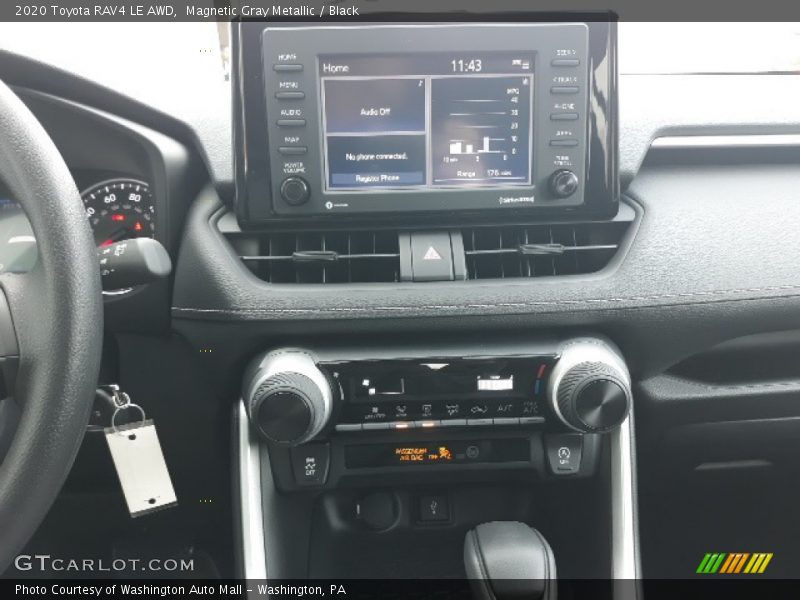 Magnetic Gray Metallic / Black 2020 Toyota RAV4 LE AWD