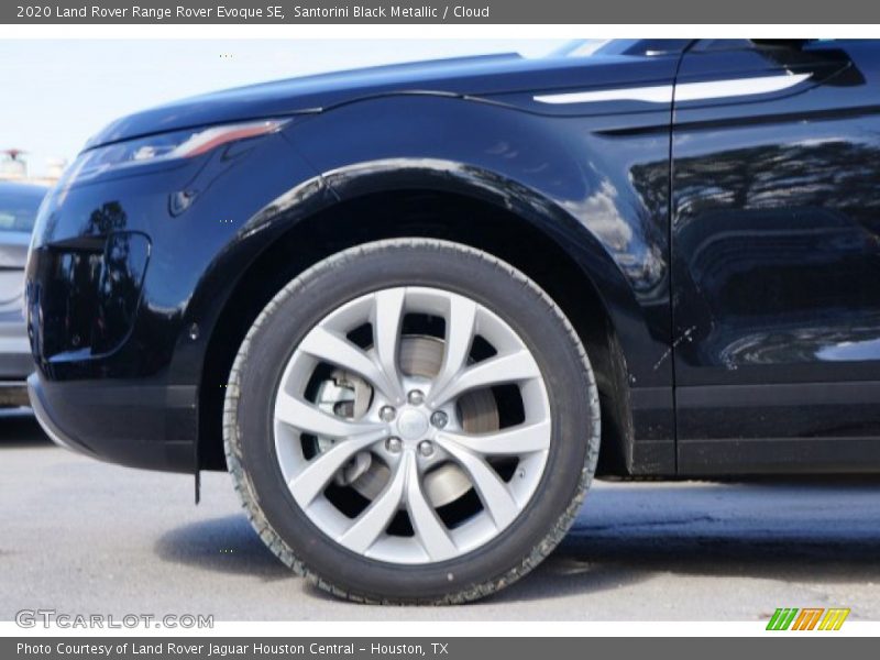 Santorini Black Metallic / Cloud 2020 Land Rover Range Rover Evoque SE