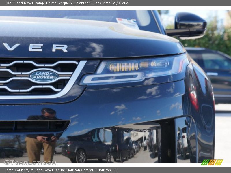 Santorini Black Metallic / Cloud 2020 Land Rover Range Rover Evoque SE