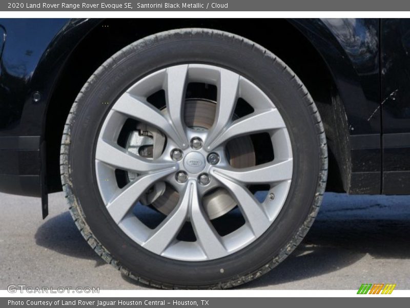 Santorini Black Metallic / Cloud 2020 Land Rover Range Rover Evoque SE