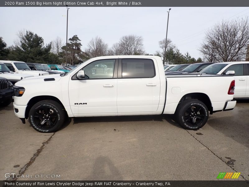  2020 1500 Big Horn Night Edition Crew Cab 4x4 Bright White