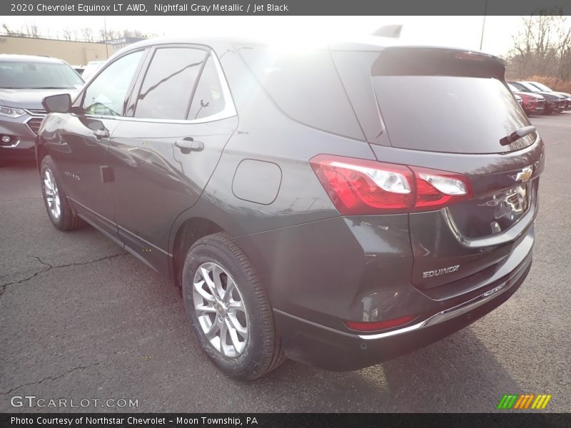 Nightfall Gray Metallic / Jet Black 2020 Chevrolet Equinox LT AWD