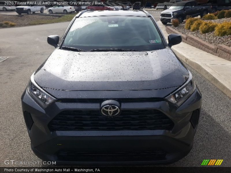 Magnetic Gray Metallic / Black 2020 Toyota RAV4 LE AWD