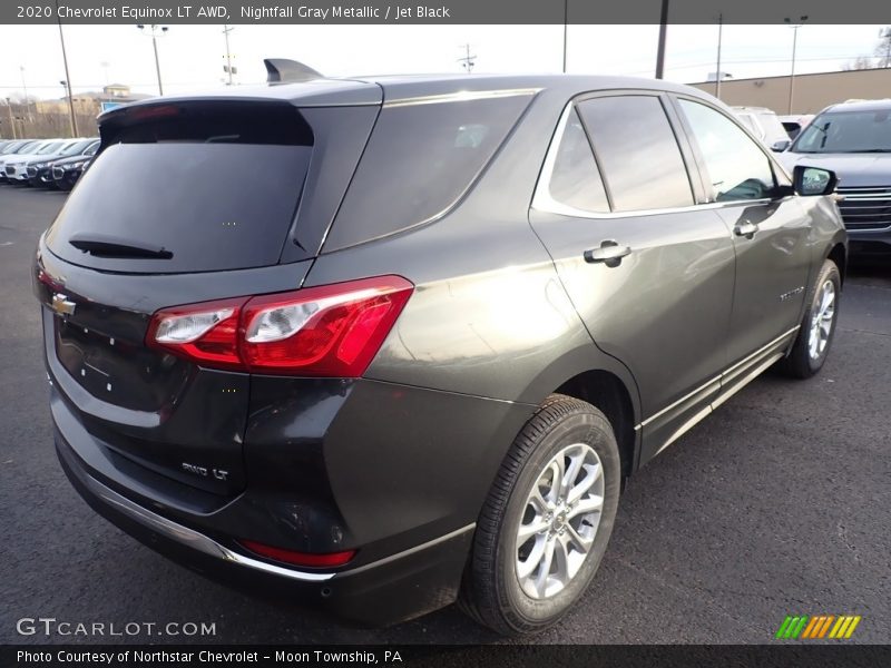 Nightfall Gray Metallic / Jet Black 2020 Chevrolet Equinox LT AWD