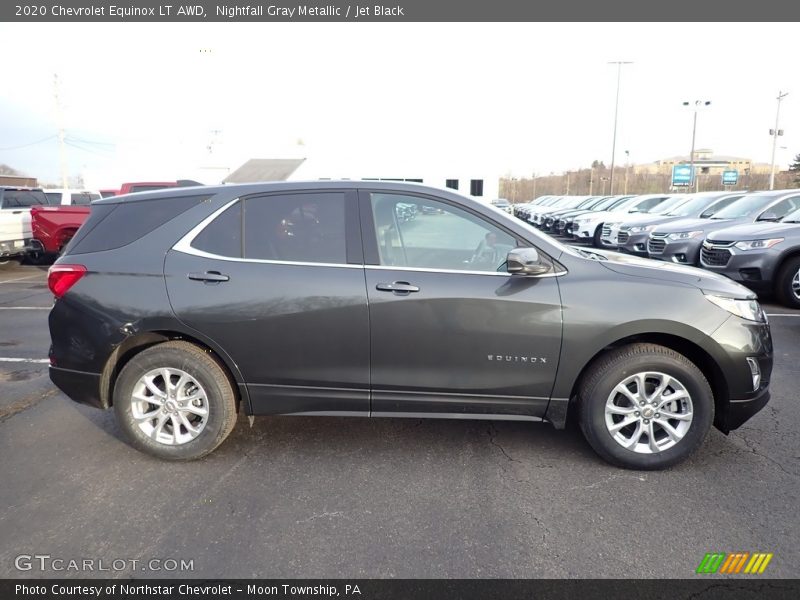 Nightfall Gray Metallic / Jet Black 2020 Chevrolet Equinox LT AWD