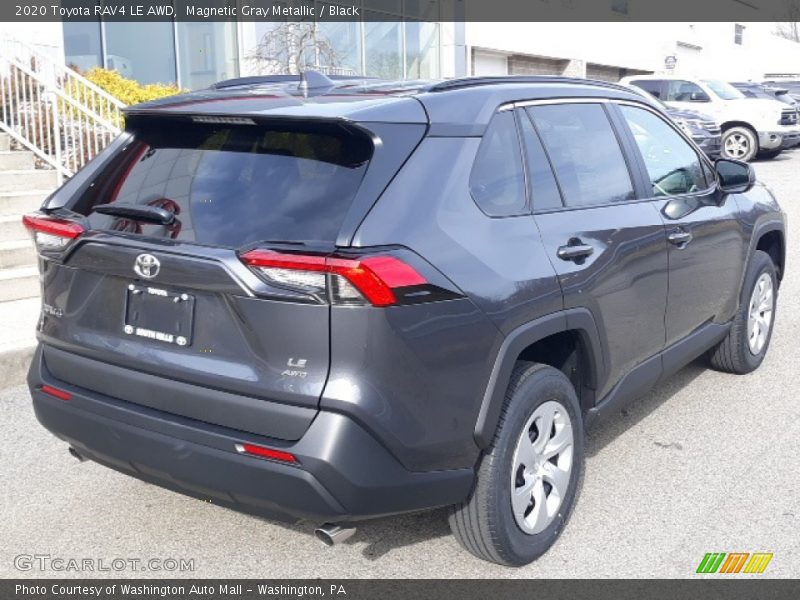 Magnetic Gray Metallic / Black 2020 Toyota RAV4 LE AWD