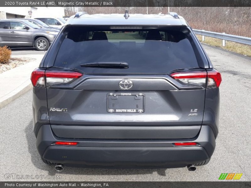 Magnetic Gray Metallic / Black 2020 Toyota RAV4 LE AWD