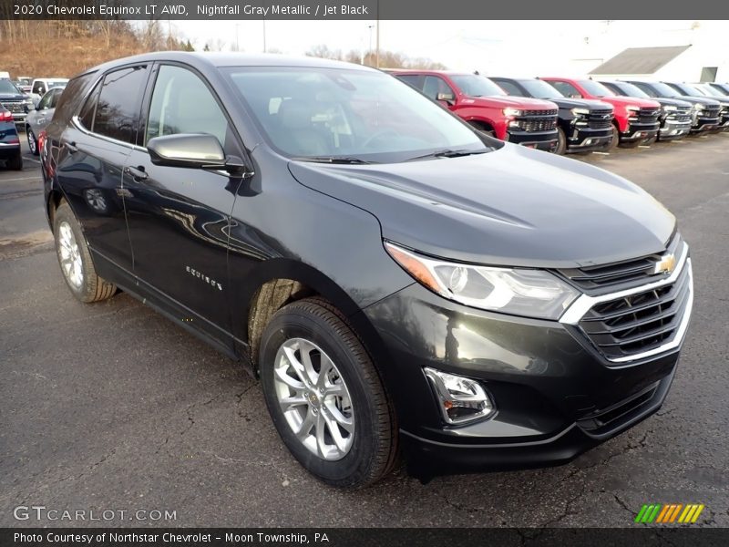 Nightfall Gray Metallic / Jet Black 2020 Chevrolet Equinox LT AWD