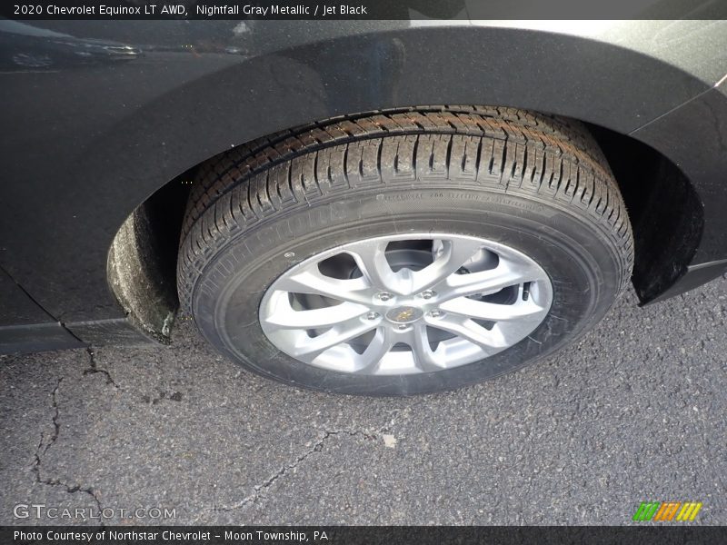 Nightfall Gray Metallic / Jet Black 2020 Chevrolet Equinox LT AWD