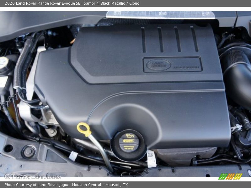 Santorini Black Metallic / Cloud 2020 Land Rover Range Rover Evoque SE