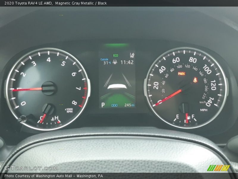  2020 RAV4 LE AWD LE AWD Gauges