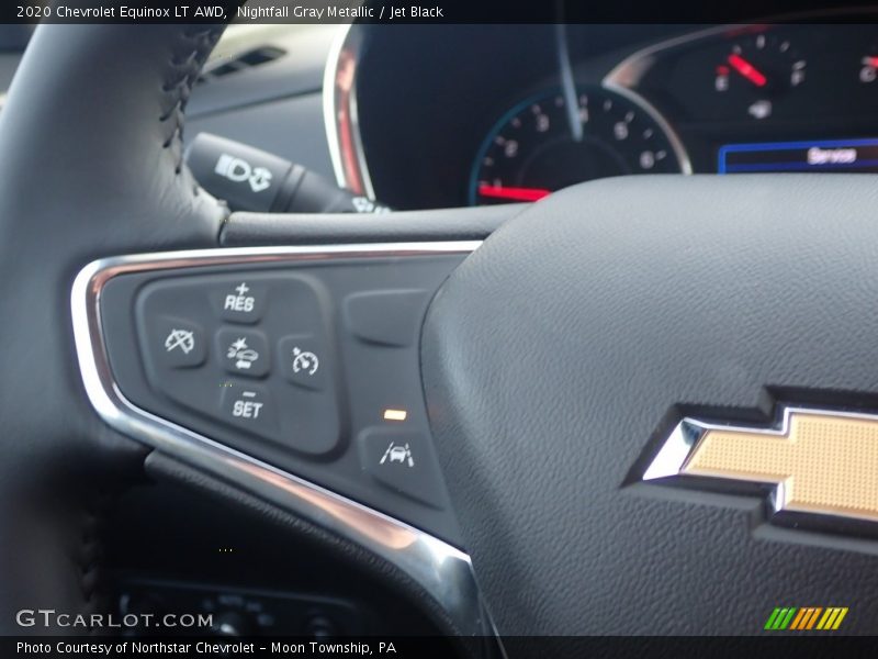 Nightfall Gray Metallic / Jet Black 2020 Chevrolet Equinox LT AWD
