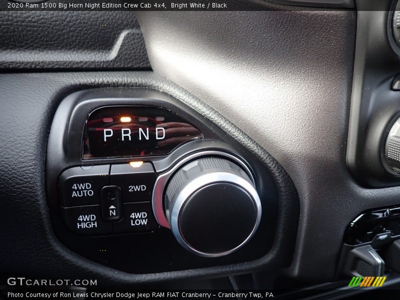 Bright White / Black 2020 Ram 1500 Big Horn Night Edition Crew Cab 4x4