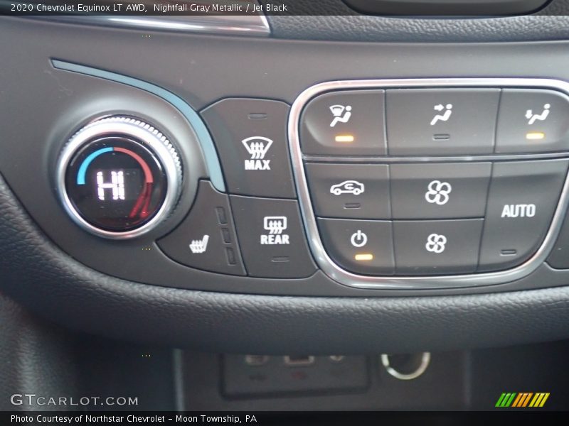 Nightfall Gray Metallic / Jet Black 2020 Chevrolet Equinox LT AWD