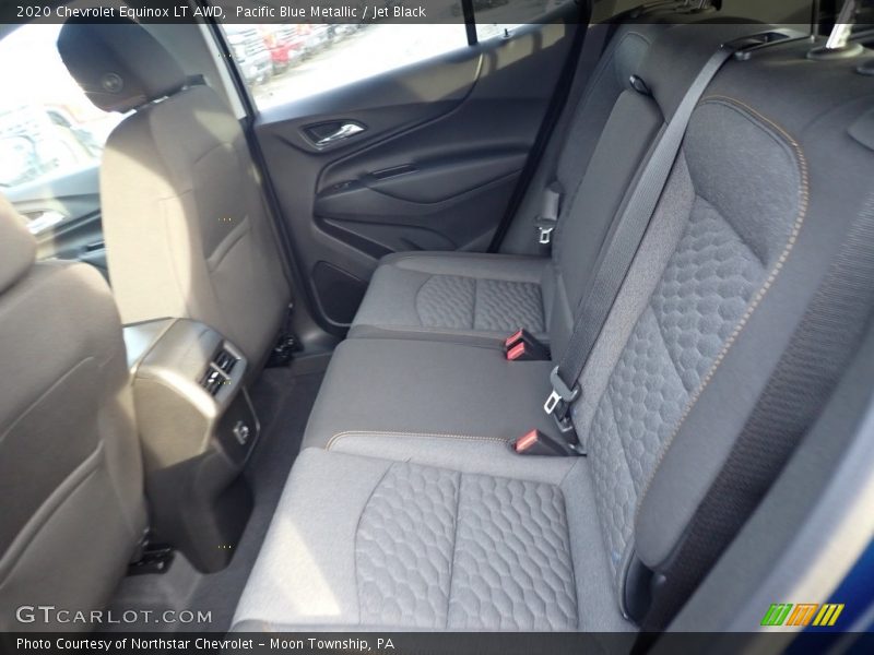 Pacific Blue Metallic / Jet Black 2020 Chevrolet Equinox LT AWD