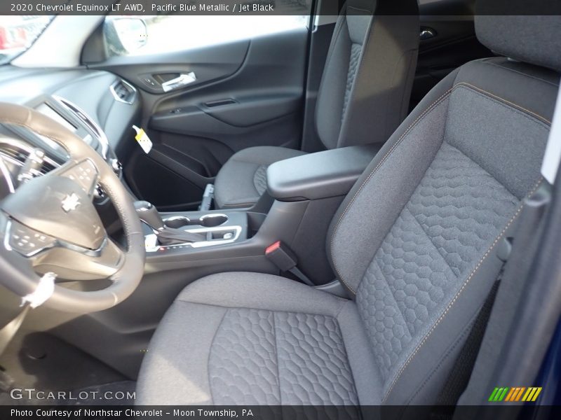 Pacific Blue Metallic / Jet Black 2020 Chevrolet Equinox LT AWD