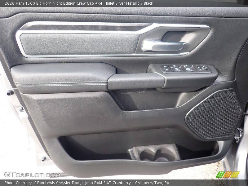 Billet Silver Metallic / Black 2020 Ram 1500 Big Horn Night Edition Crew Cab 4x4